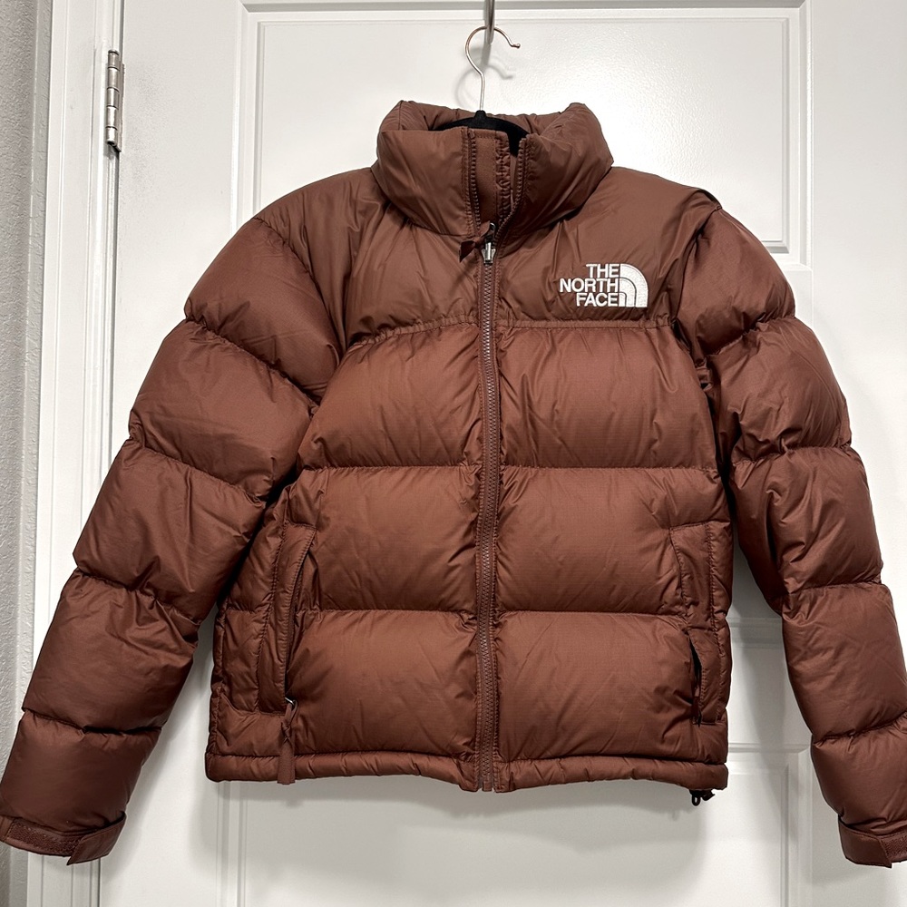 Women’s The North Face Down Jacket Nuptse, brown